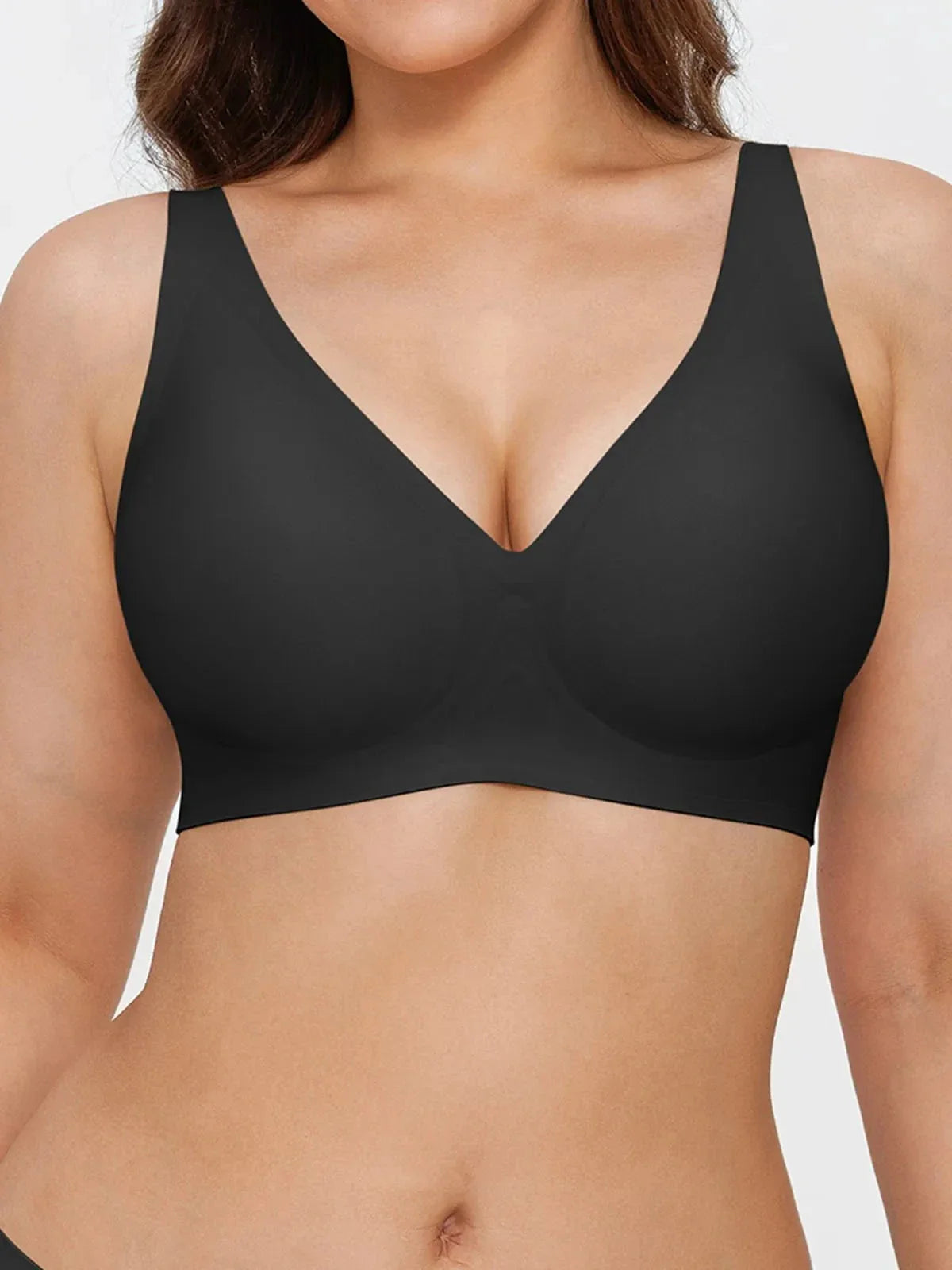Marlowe & Co | Jelly Seamless Wireless Comfort Plunge Bra