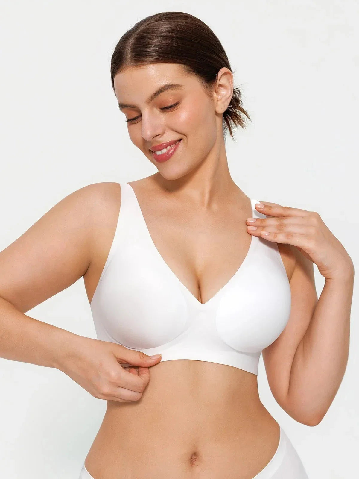 Marlowe & Co | Jelly Seamless Wireless Comfort Plunge Bra