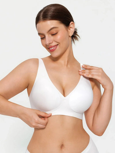Marlowe & Co | Jelly Seamless Wireless Comfort Plunge Bra