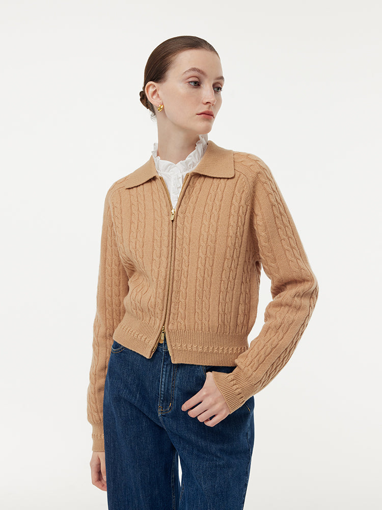 Valmere™ | Washable Wool Cardigan for Easy Care