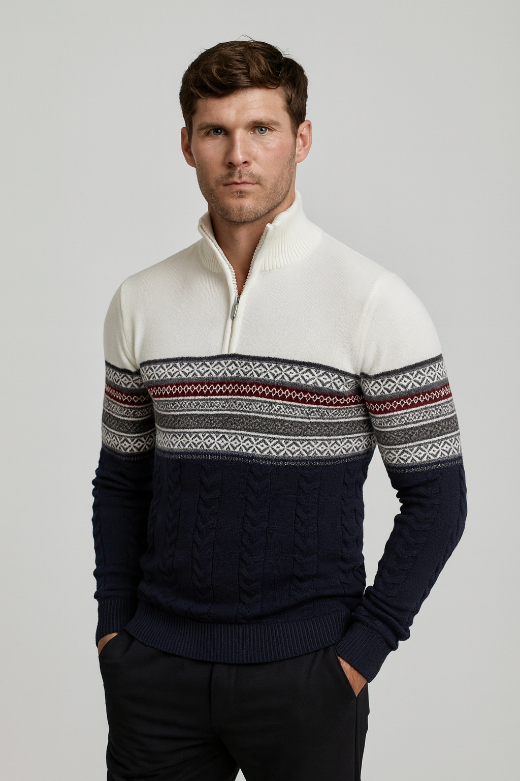 William Half Zip