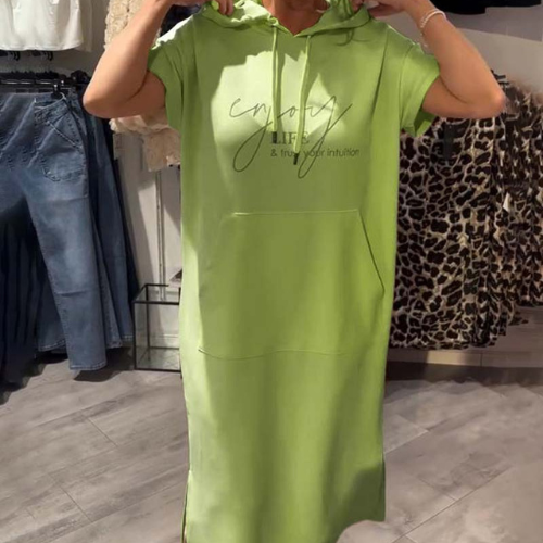Marlowe & Co | Ebba™ Casual dress with hood and feminine fit