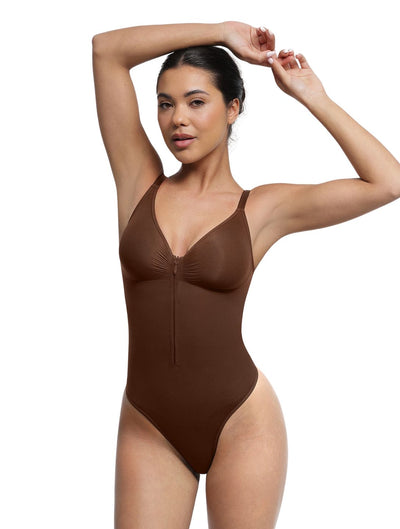 Marlowe & Co | The Zip & Shape Bodysuit