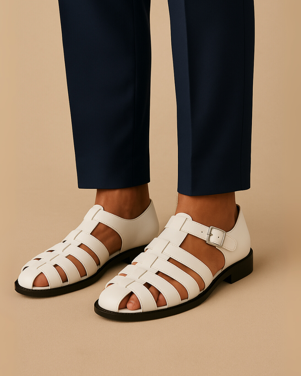 Marlowe & Co | Grazio Closed Sandal with Strap