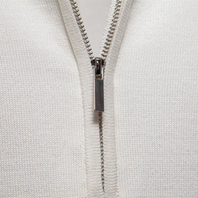 Short Sleeve Polo Shirt with Zip Collar