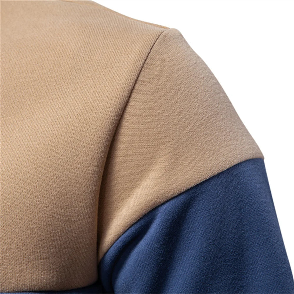 Long Sleeve Polo Sweatshirt