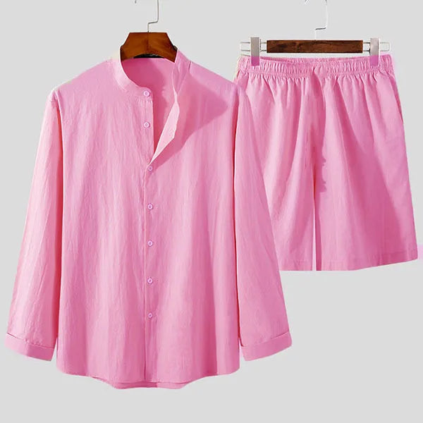 Cotton-Linen Two-Piece Set