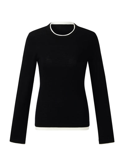 Valmere™ | Washable Wool Knit Top for Easy Care