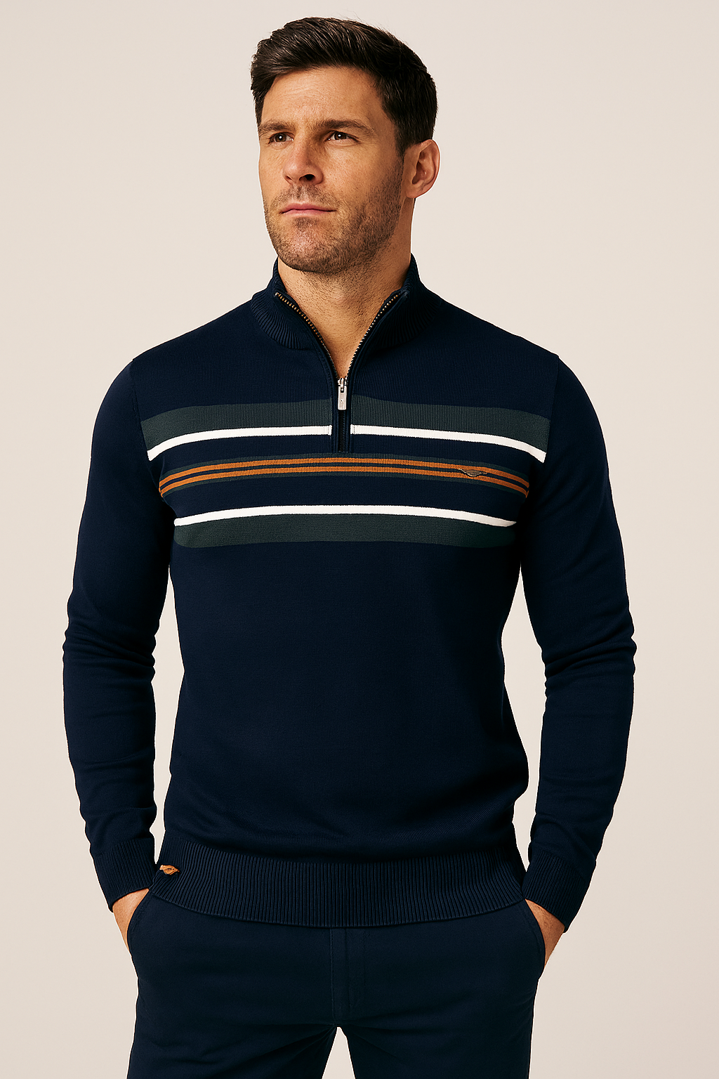 George Half Zip
