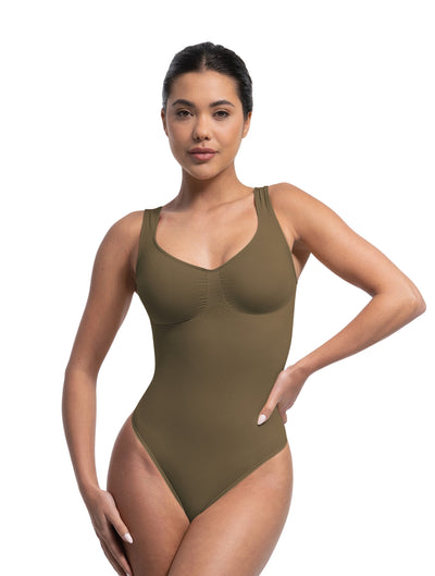 Marlowe & Co | Seamless Sculpt Thong Bodysuit