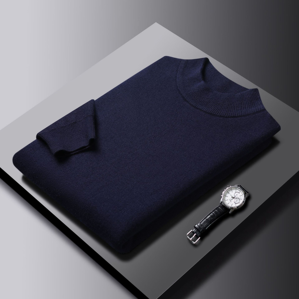 The Half-Turtleneck Sweater