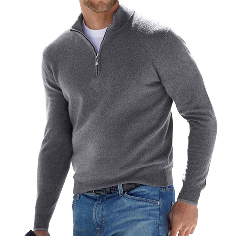 HARVIN | MEN'S ELEGANT ZIP-UP SWEATER