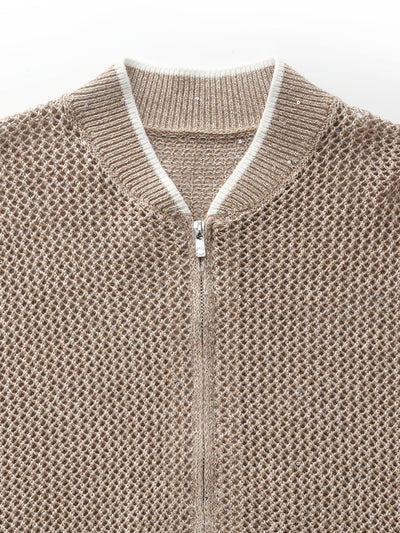 Valmere™ | Linen Zip-Up Jacket