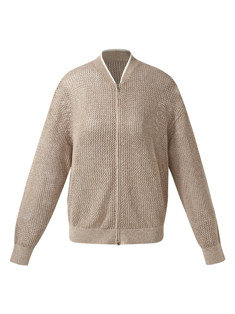 Valmere™ | Linen Zip-Up Jacket