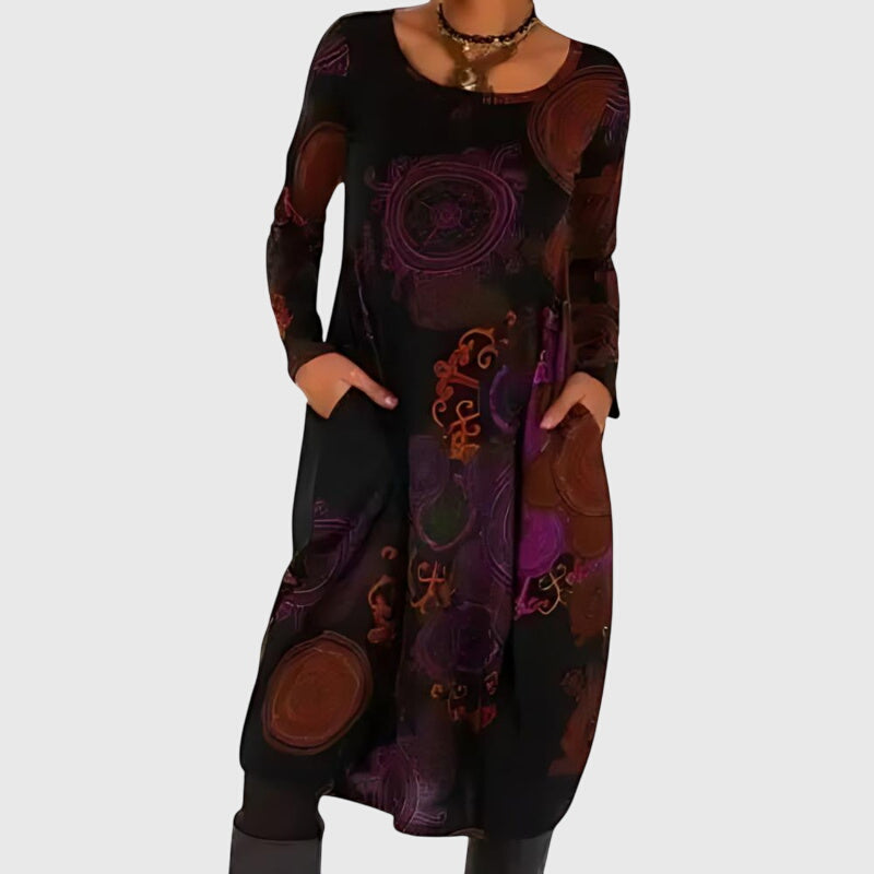 Clarissa - Bohemian Midi Dress