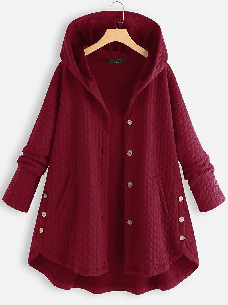 Julie | Quilted Hooded Coat
