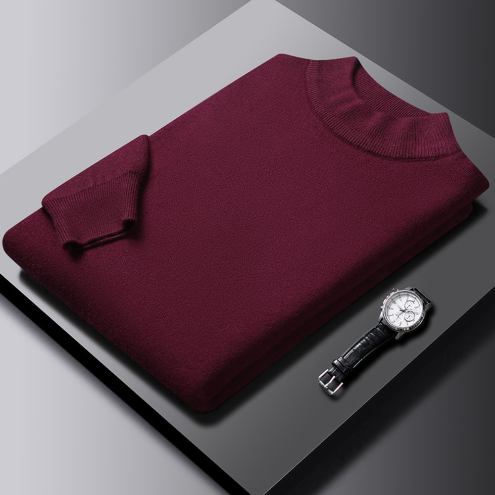 The Half-Turtleneck Sweater