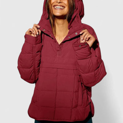 Farell™ | Oversized Hooded Pullover Jacket