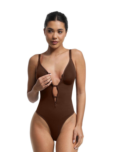 Marlowe & Co | The Zip & Shape Bodysuit