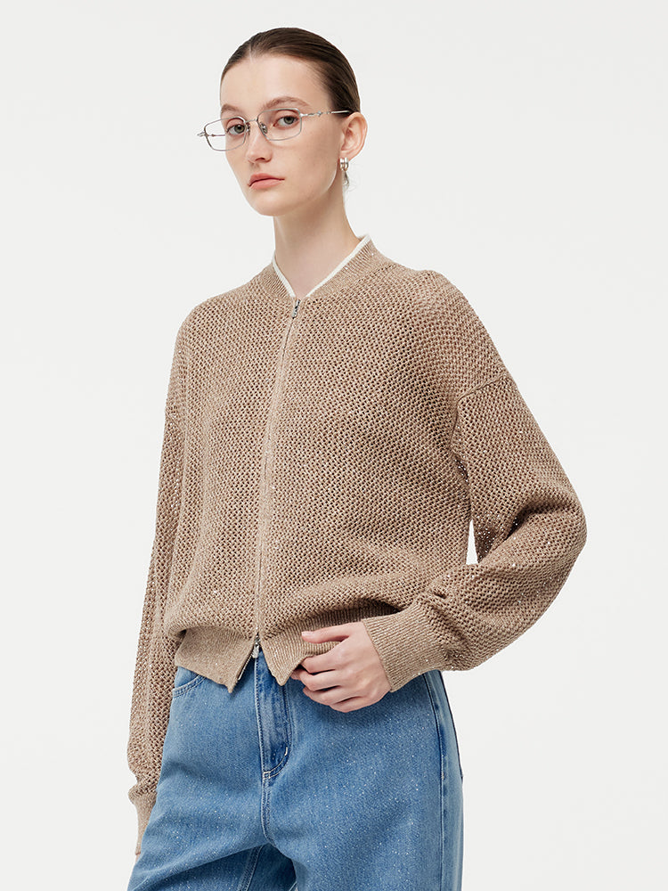Valmere™ | Linen Zip-Up Jacket