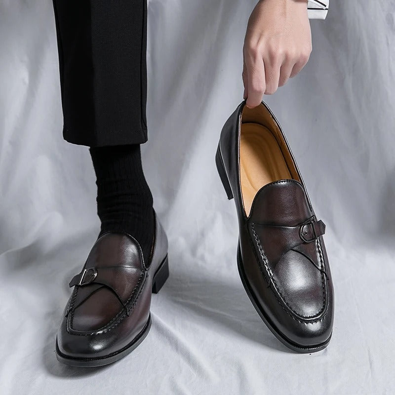 Craig | Elegant Buckle Loafers for Men