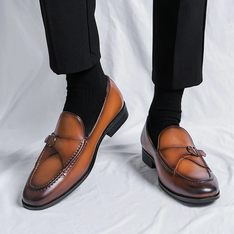 Craig | Elegant Buckle Loafers for Men
