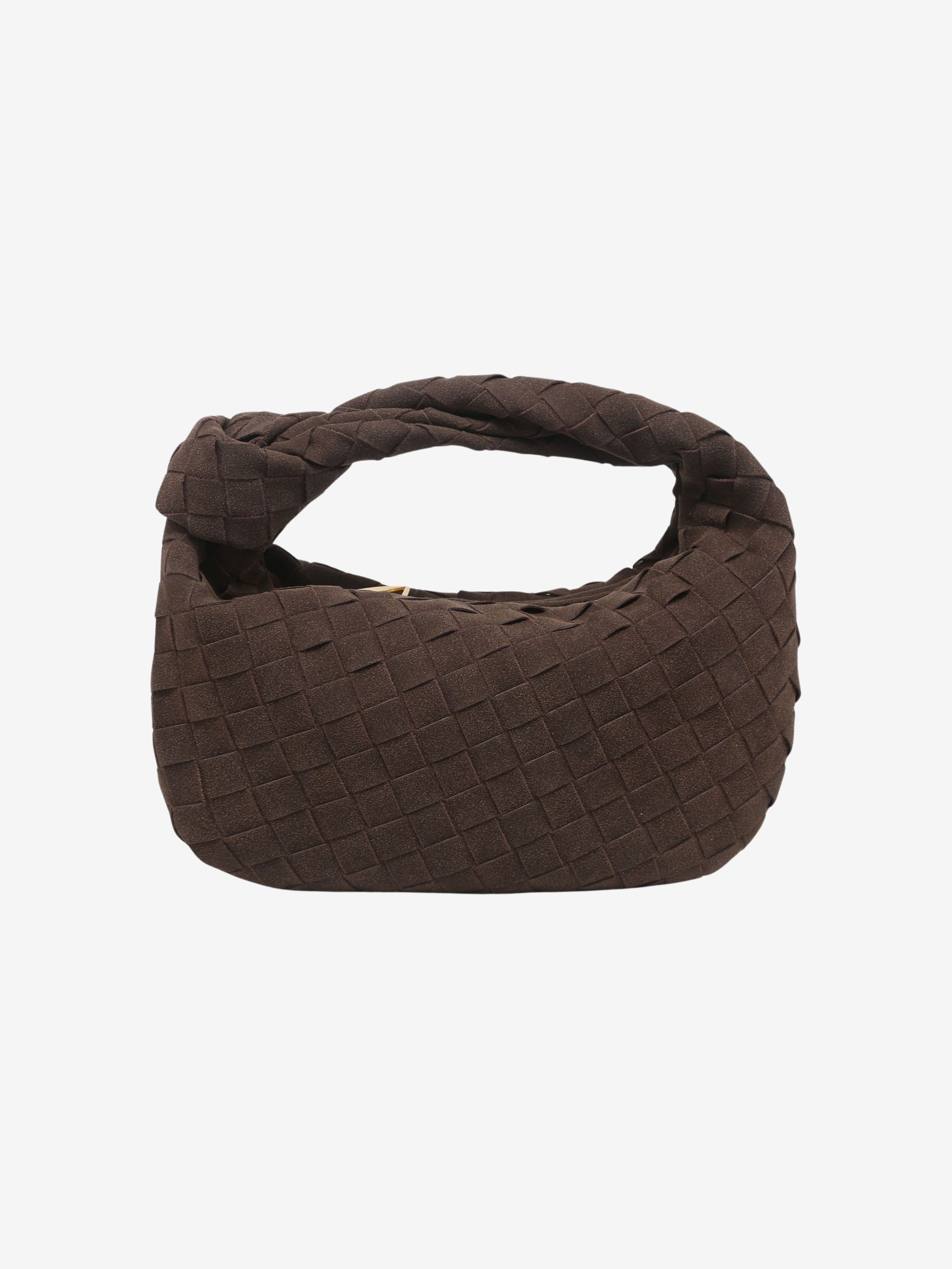 Renee | Soft Braided Mini Suede Bag