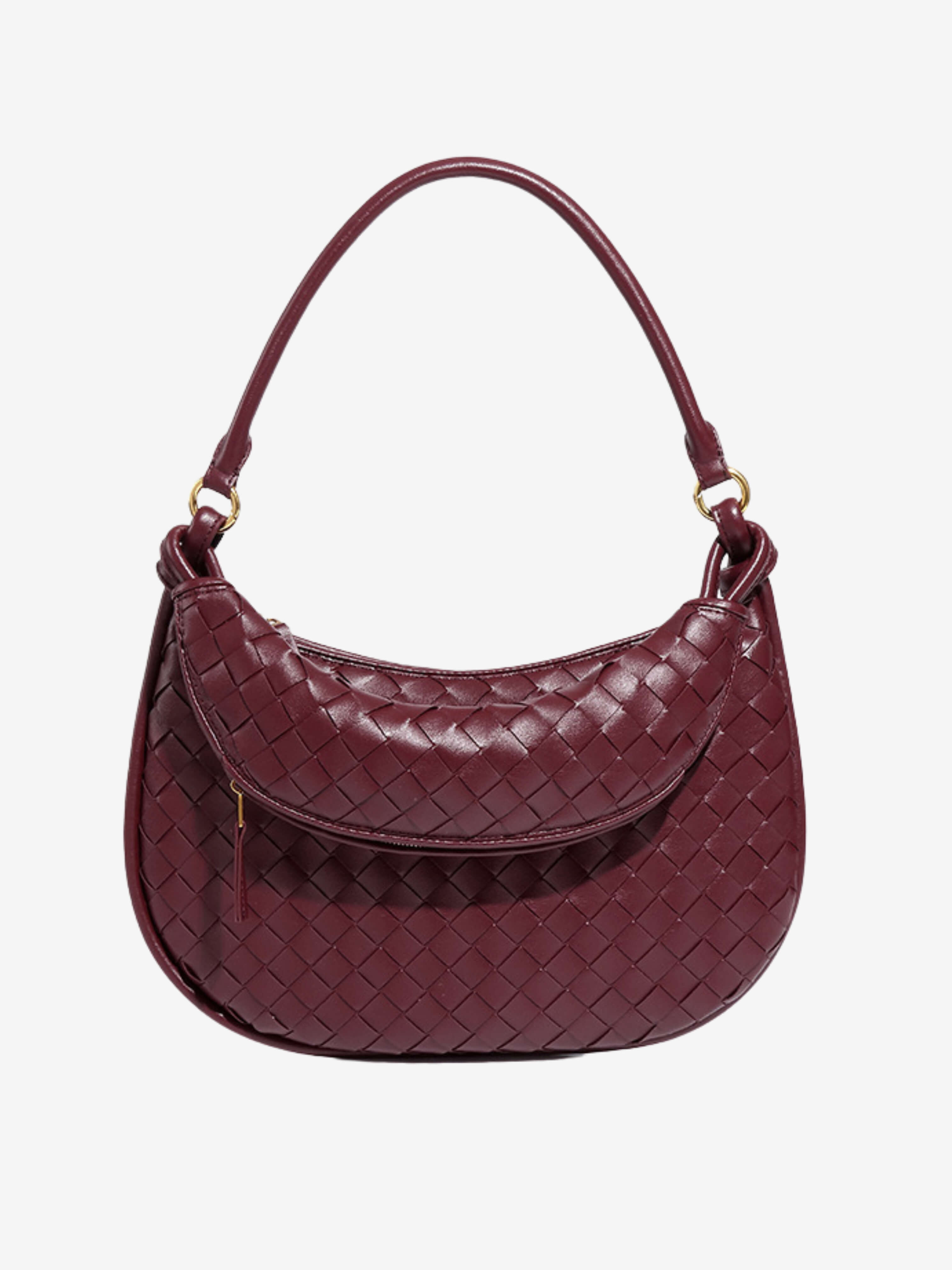 Sarah | Woven Convertible Shoulder Bag