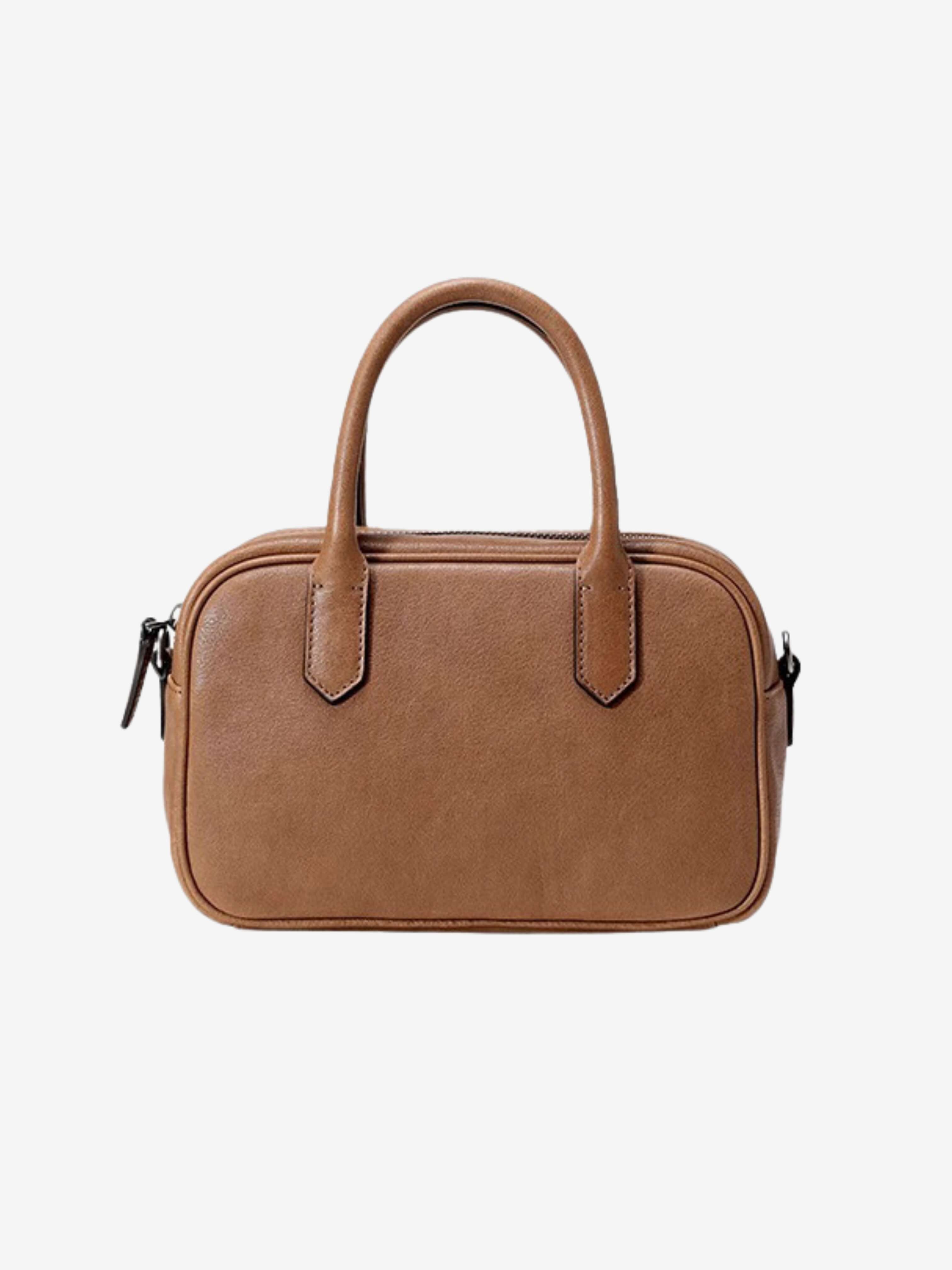 Eliza | Polished Zip Square Bag