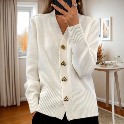 Adele | Heart Cardigan