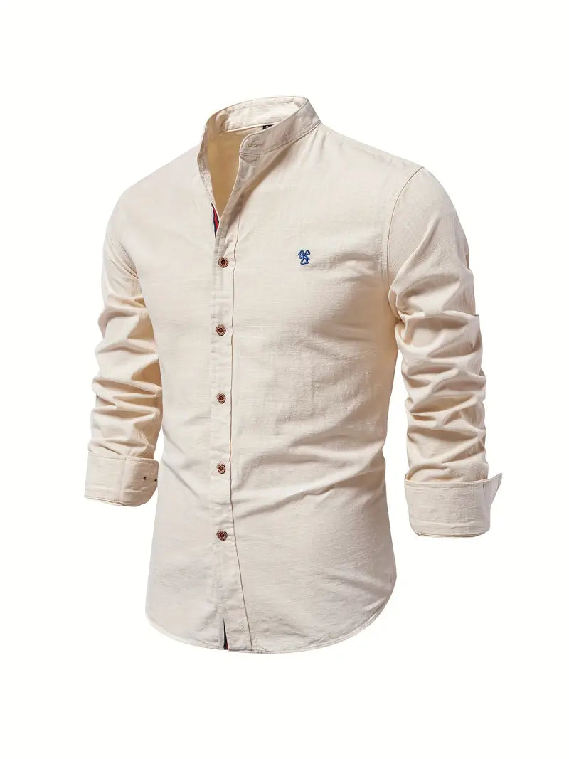 Jannis – Stylish Slim Fit Long Sleeve Shirt for Men