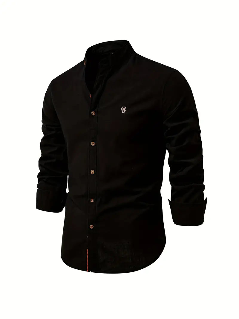 Jannis – Stylish Slim Fit Long Sleeve Shirt for Men