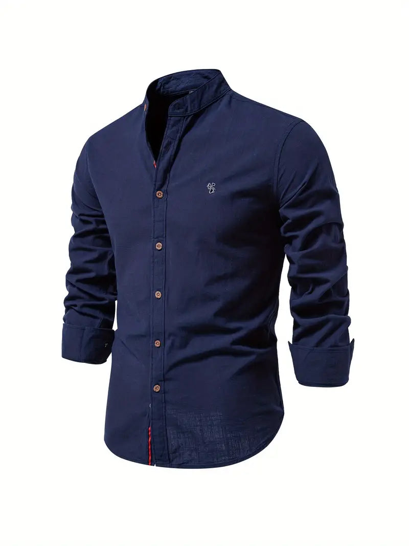 Jannis – Stylish Slim Fit Long Sleeve Shirt for Men