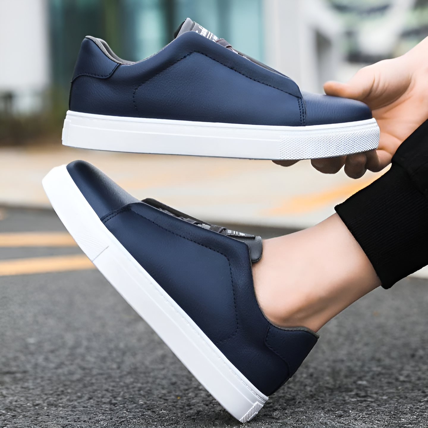Andrew | Stylish Casual Slip Sneakers