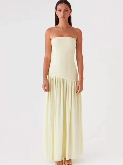 Marlowe & Co | Nyla Strapless Maxi Dress