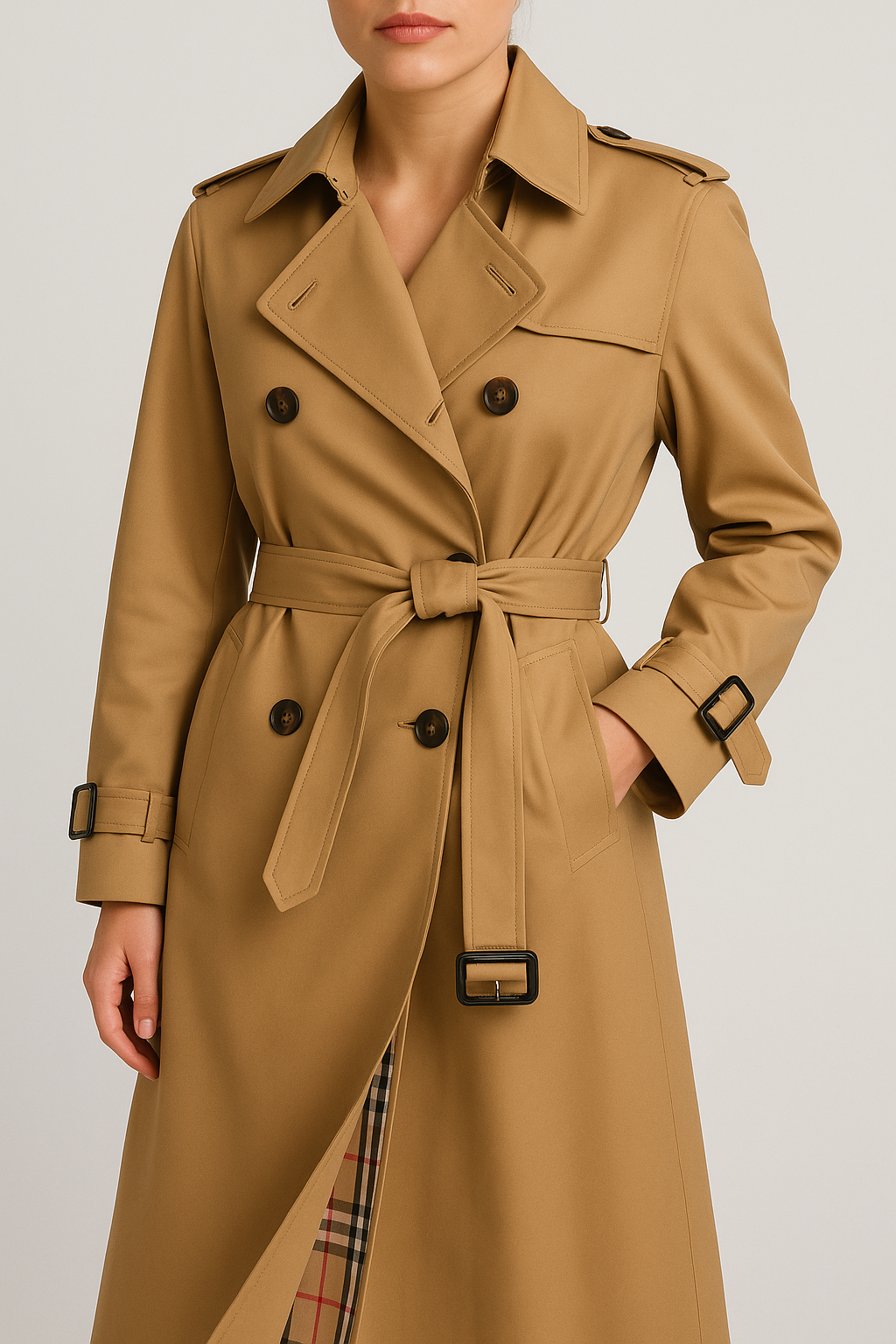 Judy - Stylish Trench Coat