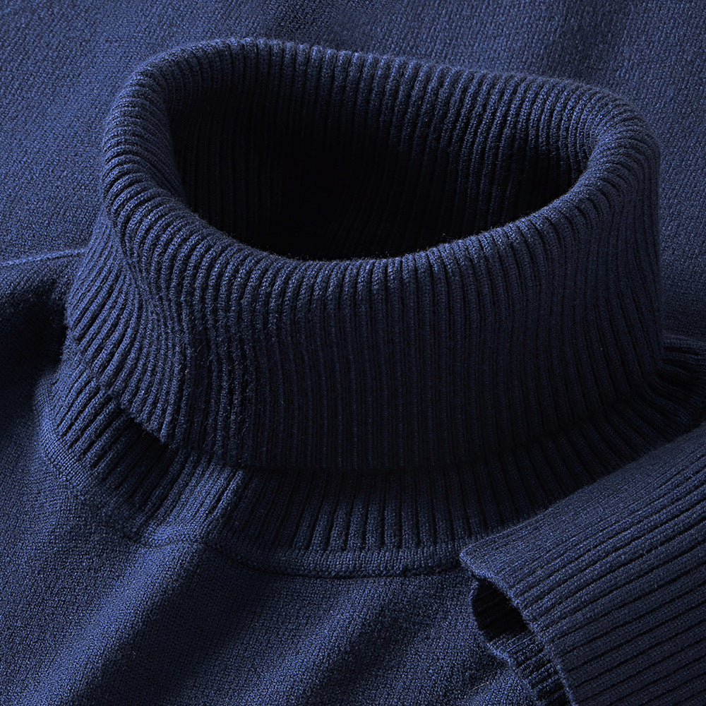Larson - Classic Knit Turtleneck Sweater