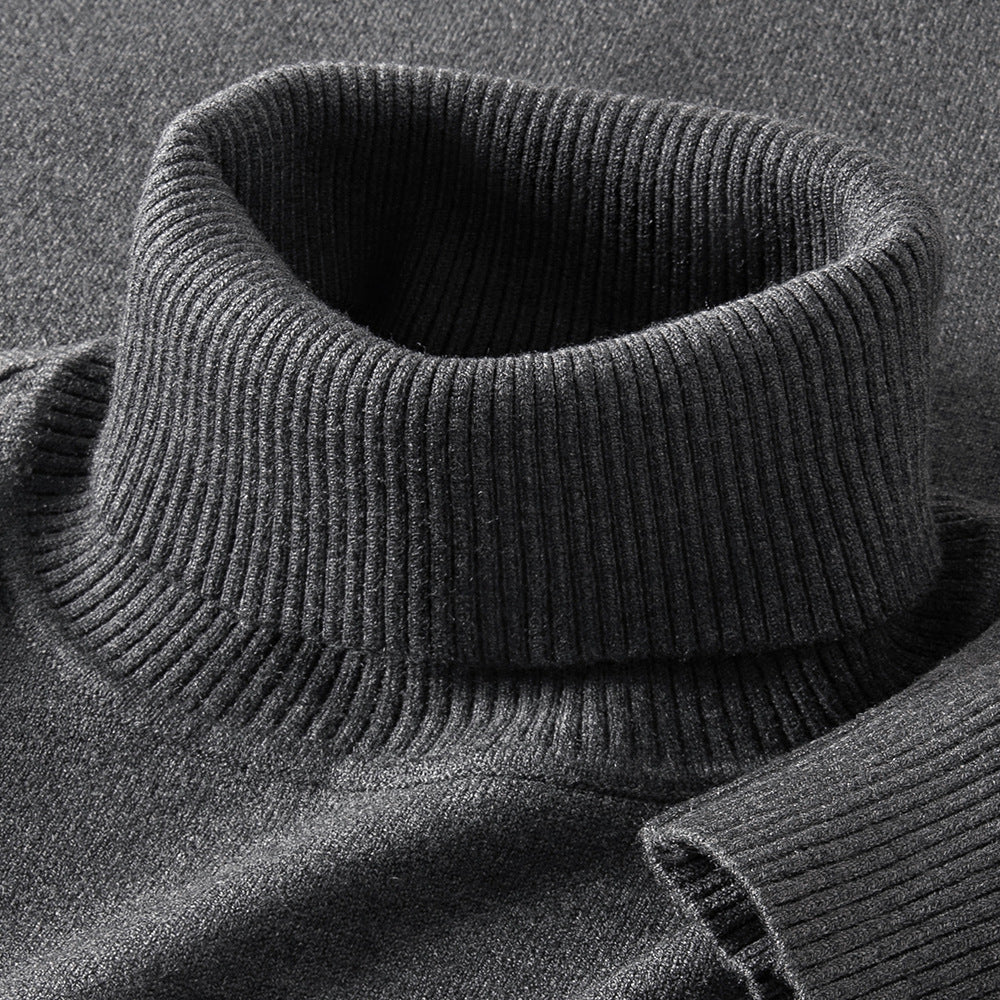 Larson - Classic Knit Turtleneck Sweater