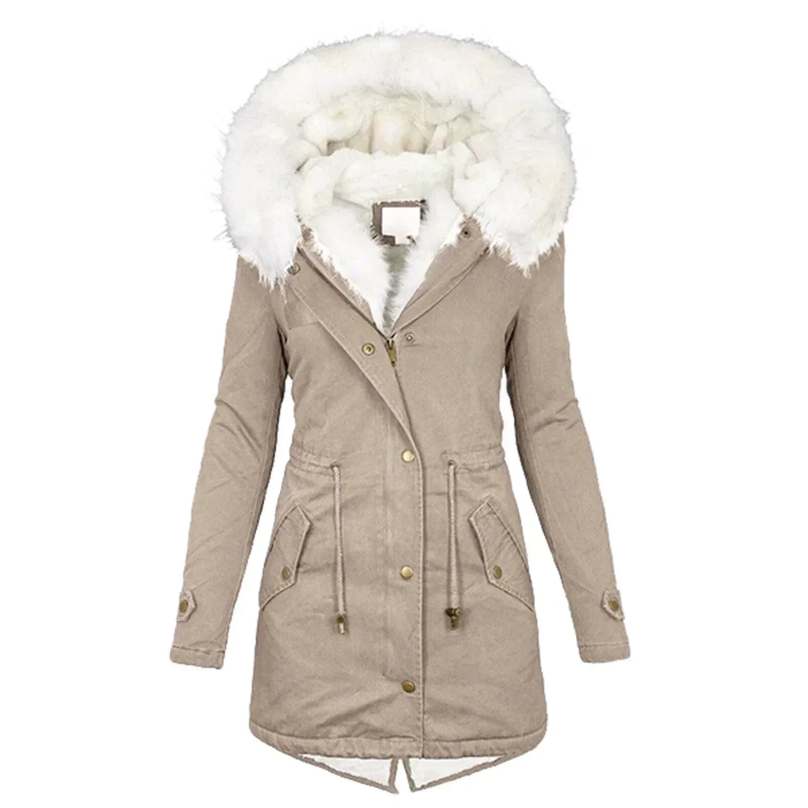 Solène Luxe™ | Soft-Lined Winter Coat