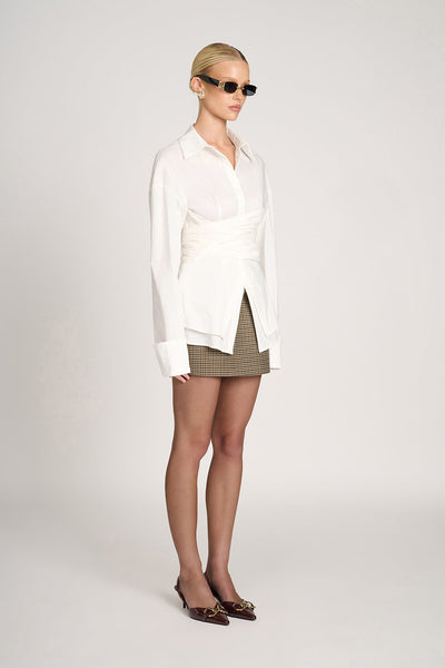Marlowe & Co | Freya™ Tailored Wrap Shirt