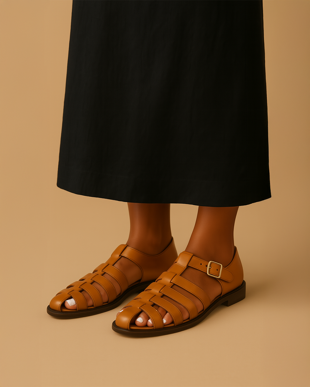 Marlowe & Co | Grazio Closed Sandal with Strap