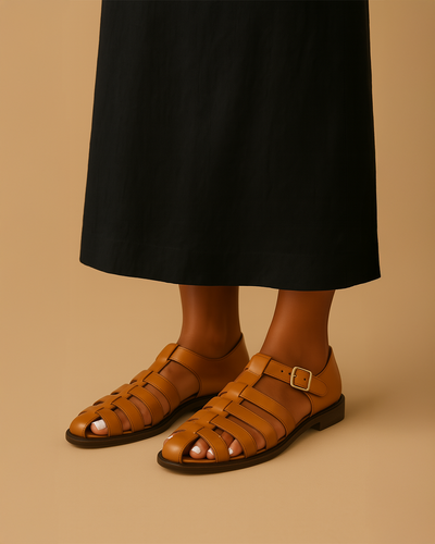 Marlowe & Co | Grazio Closed Sandal with Strap