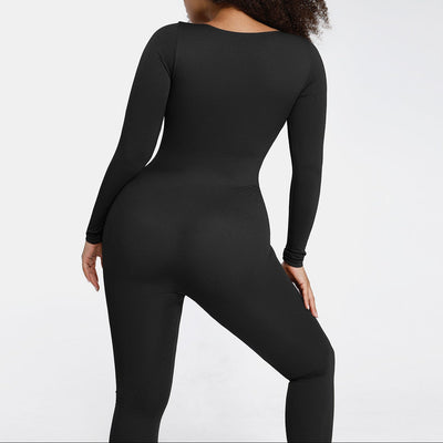 Camila Seamless Deep V Catsuit