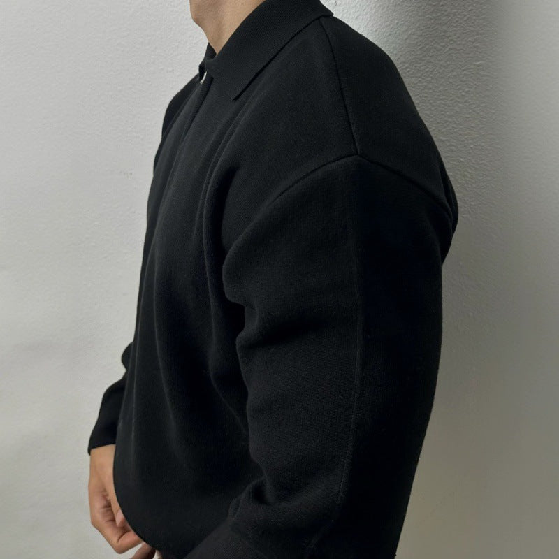 Derek - Zip Collar Sweater