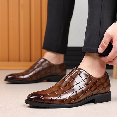 Corey | Elegant Patterned Dress Shoes