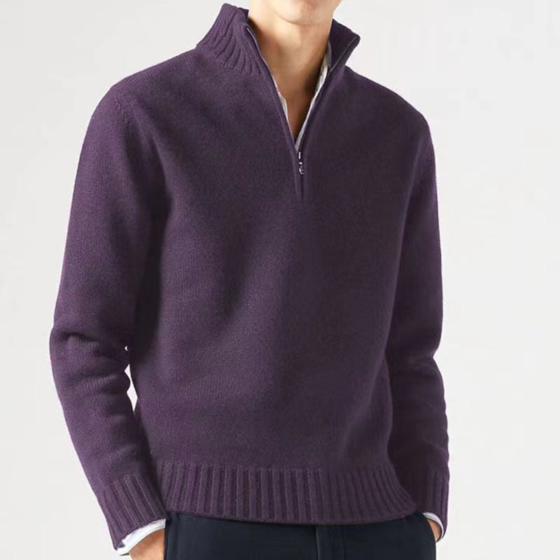 Jaxon - Warm Knit Turtleneck Sweater