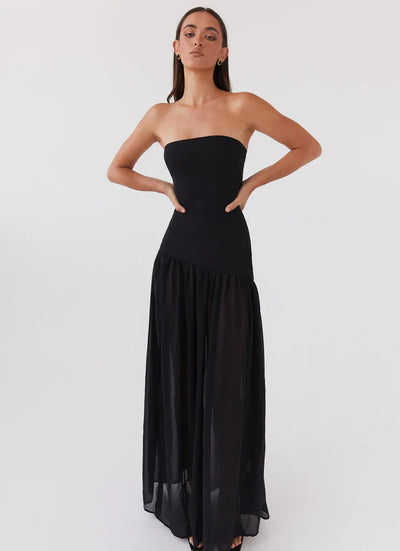 Marlowe & Co | Nyla Strapless Maxi Dress