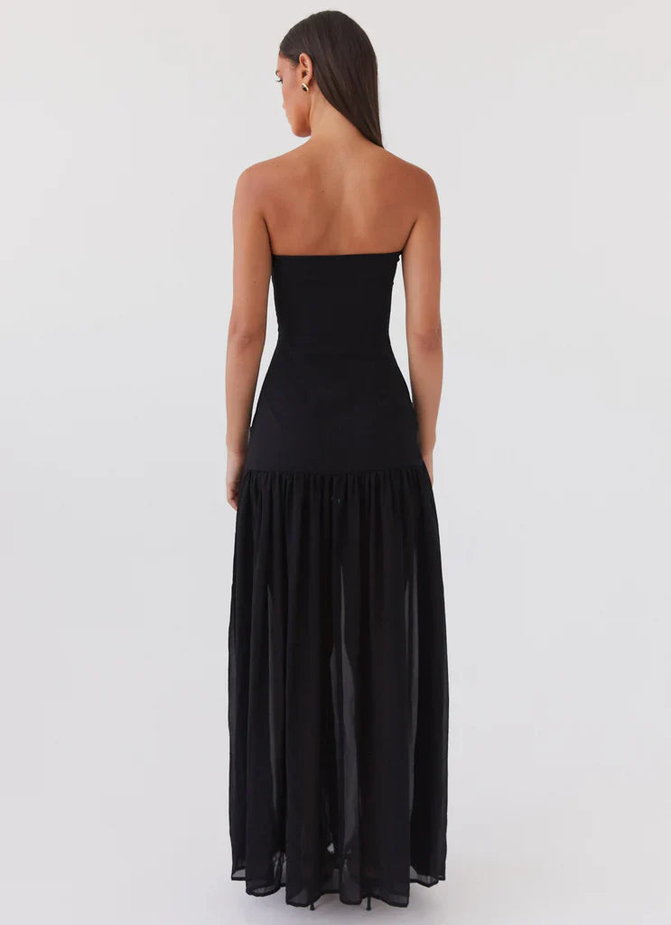 Marlowe & Co | Nyla Strapless Maxi Dress