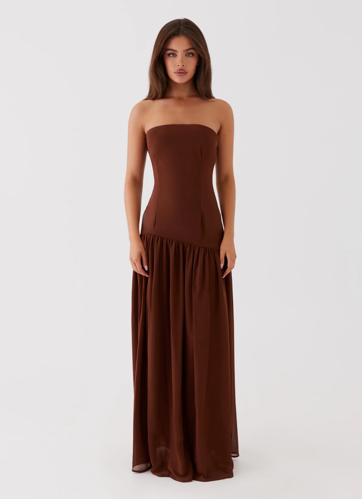 Marlowe & Co | Nyla Strapless Maxi Dress
