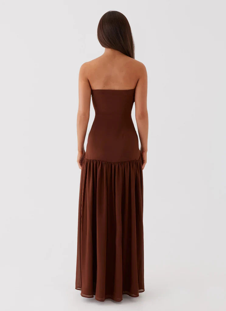 Marlowe & Co | Nyla Strapless Maxi Dress
